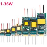12-18W 18-25W 25-36W LED Driver AC90V-265V 180-200mA 280-300mA 300-350mA LED Transformer module board spotlight accessories