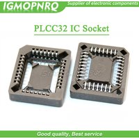 10PCS PLCC32-SMD IC Socket , PLCC32 Socket adapter , 32 Pin PLCC PLCC-32 Converter