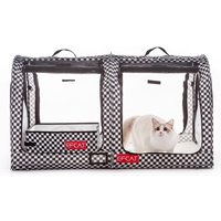 EFCAT Large Cat Competition Cage For Exhibition Foldable Winter Cattery Delivery Room Professional Cat Racing Cage