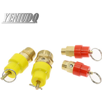 1PCS 1/4'' 3/8" 1/2" BSP 1/3/4/5/6/7/8/10/12KG Air Compressor Safety Relief Valve Pressure Release Regulator For Pressure Piping
