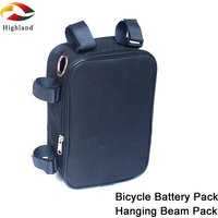 Bicycle Battery Bag Hanging Beam Bag Electric Bike Battery Storage Bag Bicycle Accessories Battery Protection Pouch