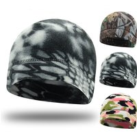 AliExpress NONE Winter Cap for Men Beanie Marine Corps Tactical Camouflage Thickened Women Warm Sports Windproof Elastic Polar Fleece Soft Hat