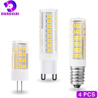 4pcs/lot G4 G9 E14 LED Bulb 3W 4W 5W 7W LED Lamp AC 220V LED Corn Bulb SMD2835 Replace 30W 40W 60W Halogen Chandelier Light