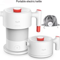 Deerma Portable Electric Kettle Foldable Camping Water Boiler Travel Kettle for Heating Water 0.6L with Storage Bag