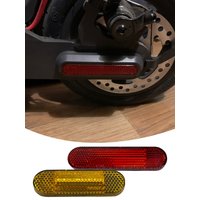 AliExpress 1 Pair Red Reflectors Truck Plastic Reflectors Motorcycle ATV Dirt Bike Car Reflector Safety Warning Fork Reflectors Motorcycle