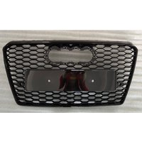 A7 RS7 Style ABS Black Front Racing Grills Hood Guard for Audi S7 Sline 2011-2015 Car Accessories