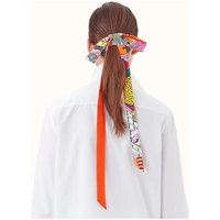 2025 Narrow Long Silk Scarf For Women Long Neck Hair Scarf Bag Strap Small Neck Scarves Fashion Elegant Belt Tie Handbag Scarf
