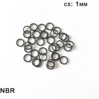 NBR Seal Ring Specification CS 1mm Nitrile Butadiene Rubber Rings OD 3mm~44mm O-Ring Gaskets Rubber Washer