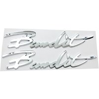 New Motorcycle 1 Pair Chrome Sticker Emblem Badge Decals 3D ABS Plastic Tank Wheel Logo For Suzuki Bandit 600 650 1200 1250 2021