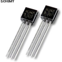 100PCS BC547+BC557 TO-92 50PCS BC547B+50PCS BC557B Transistor TO-92 new