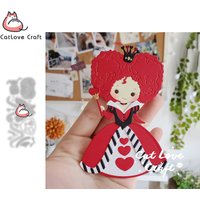 Catlove Fairy tale characters Metal Cutting Dies Scrapbooking Stencil Die Cuts Card Making DIY Craft Embossing New Dies For 2021
