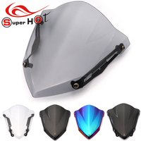 Dla Yamaha MT 03 MT03 MT25 MT 25 2020-2021 szyba przednia szyba przednia Pare-brise dym akcesoria motocyklowe deflektory wiatrowe
