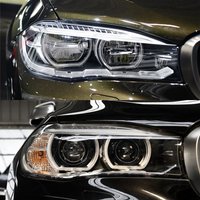 For BMW X5 F15 X6 F16 2014 2015 2016 2017 2018 Car Accessories Transparent Headlight Shade Cover Lampshade Shell Lens Plexiglass