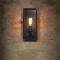 Vintage Wall Light Bedside Balcony Stair Corridor Restaurant Cafe Lamp Pandora Box Wall Lamp E27 Wall Sconce Light