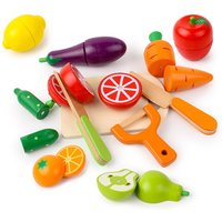 Jouet en bois pour couper les fruits et légumes, jeu de Simulation de cuisine, jeu de rôle, jouets d'éducation précoce Montessori pour enfants