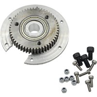 HUINA 1592 1550 Upgrade Rotary Gear Plate With Pinion For RC Crawler Car 15CH 1/14 RC Metal Excavator DIY Rotary Plate
