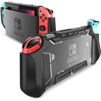 Dockable Case For Nintendo Switch Mumba Blade Series TPU Grip Cover Compatible with Nintendo Switch Console & Joy-Con Controller