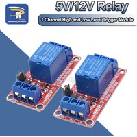 1 Channel 5V 12V Relay Module Board Shield for Arduino with Optocoupler Support High and Low Level Trigger