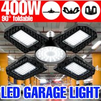 Ampoule LED E27 lampe de Garage projecteur pliable déformable 220V projecteur 200W 300W 400W pour atelier entrepôt éclairage industriel