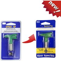 Hyvst AirlessTips Airless Nozzle FRC412/512/514/516/616/518/618/310/416 Tip Low Pressure Tip for Airless Paint Spray Guns