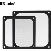 PC Dust Magnetic Filter 12CM 14CM 8CM W/ Screws, Magnetic Frame Black Mesh Dustproof Cover for Case Fan 120x120mm 140x140mm, 80x