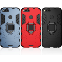 Shockproof Armor Case for Xiaomi Mi 5X A1 Case Ring Holder Stand Phone Back Cover for Xiomi Mi A1 5X MI5X MIA1 Funda Capa