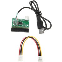 1.44MB 3.5" USB Cable Adapter To 34Pin Floppy Drive Connector U Disk To Floppy Disk PCB Board 77UB