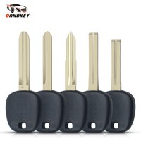 KEYYOU Uncut Replacement Remote Transponder Blank Car Key Shell For Toyota RAV4 PRADO COROLLA Yaris Highlander Camry No Chip