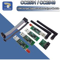 Sniffer Bare Board Packet Protocol Analyzer Module USB Programming Interface Dongle Capture Packet Wireless Zigbee CC2531 CC2540