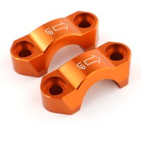 Fit For KTM 790 Duke 2018 2019 2020 Motorcycle Brake Master Cylinder Mirror Mount Clamp Cover CNC Aluminum Orange