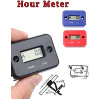 AliExpress KEBETEME Mini Tach Hour Meter LCD Display Waterproof Engine Time Gauge Hour Counter For Bike Motorcycle ATV Boat Snowmobile Timer FE01