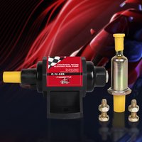Universal 12V Micro Electric Fuel Pump 2–3.5 PSI Low Pressure 42 GPH Fit For Most 4/6 Cylinder Vehicles