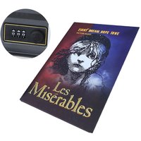 Hidden Safe Box Simulation Book Password Combination Key Lock Sight Secret Compartment Home Office Car Money Jewelry Phone Safes