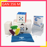 GAN 356 cube Magnetic 3x3x3 magic cube and GAN 356 3x3x3 Puzzle cube , Cubo Magico Professional Speed cube GAN 356 Cube gan cube