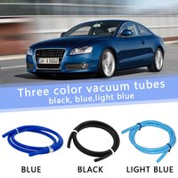 Universal 3/4/6/8/10/12/14/16mm Silicone Vacuum Hose - Heat-Resistant Fuel/Oil Line for Car Motorcycle Racing Car Accessories
