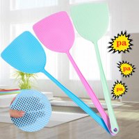 1Pcs Fly Swatter Manual Swat Pest Control Prevent Pest Baffle Mosquito Tool Handle Home Fly Swatter Mosquito Repellent Tool