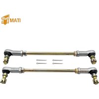 Left Right Tie Rod Kit Set for Honda FourTrax 300 4x4 TRX300FW 1988-2000 FourTrax 300 2x4 TRX300 1993-2000 53157-HM5-A11