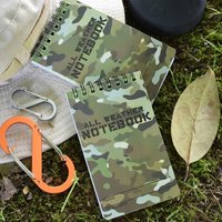 Tactical Note Book All-Weather All Weather Notebook Waterproof Writing Paper in Rain Writing Paper In Rain student Supplies