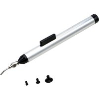 DIYWORK Manually Pumping IC Tool Vacuum Suction Pen Solder Picker Hand Tool Set With 3 Sizes Sucking Alternative Tweezers