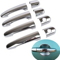 For Kia Sorento 2009 2010 2011 2012 2013 2014 Chrome Car Door Handle Cover Trim Sticker Styling Auto Accessories