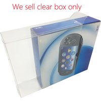 Boîte de protection transparente pour console de jeu PSV1000 pour PS Vita 1000, collection, affichage
