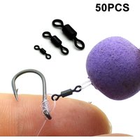 50PCS Carp Fishing Accessories for Chod Hair Ronnie Rig Accessories for Carp Fishing Tackle Equipment Material