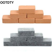 100pcs 1/16 Miniature Simulation Brick Diy Sand Table Diorama Landscape Scenery
