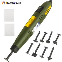 Model Sander Pen Type Mini Sander Stroke Grinder Tool Machine Groove Grinding Tools Round Corner Polisher 110V-220V 18W