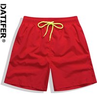 Datifer Brand Summer Men Shorts Fashion Nylon Solid Mesh Liner Traje De Baño Drawstring For Swimsuits Male Surf Sports Shorts