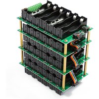 12V 3S Power Wall 18650 Battery Pack 3S BMS Li-ion Lithium 18650 Battery Holder BMS PCB DIY Ebike Solar Battery 3S Battery Box