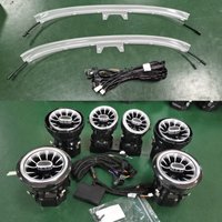 For Benz G-Class W463 W464 For AMG Atmosphere Lamp G63 G500 G550 8/64 Colors Ambient Light Nozzle LED Car Air Vent Outlet
