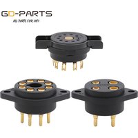 EIZZ 4Pin 8Pin 9Pin Polyimid Rohr Sockel Basis Für 2A3 300B KT88 KT66 274B 12AX7 ECC82 6DJ8 Hohe Temperatur Feuchtigkeit Widerstand