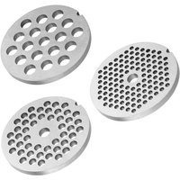 Meat Grinder Plate 3mm 5mm 7.5mm Hole Meat Grinder Crusher Disc Knife Kitchen Mincer Blade Replacement Parts Accessories