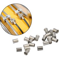 Hydraulic 3mm/4mm Metal Pipe Sleeve Oil Pipe Hose Hoop For RC Excavator Bulldozer Connector Kobelco Kabolite K966 336 K970 Parts